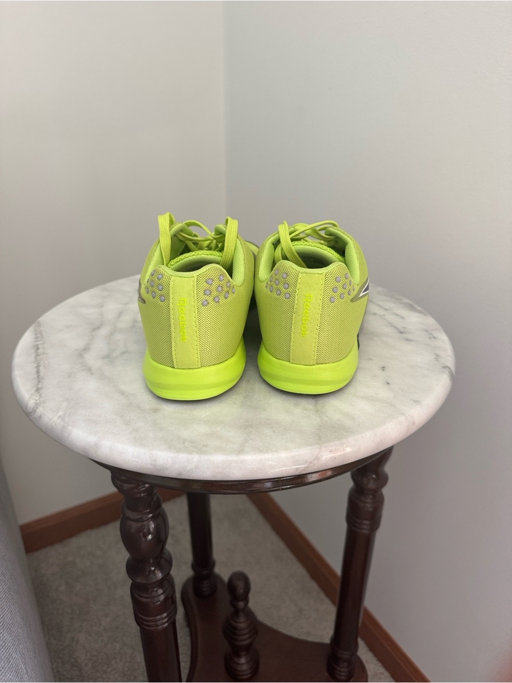 Reebok Nano 2.0 Laser Lime Green and Black Mesh Training Shoes - Picture 2 of 4